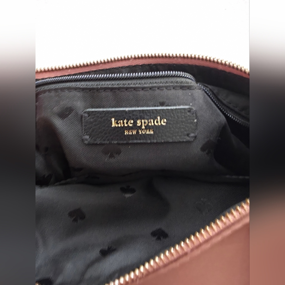 Kate Spade Dawn Sparrow Pink Nylon Crossbody Bag Minimalist Clean Girl Y2K - Picture 8 of 10